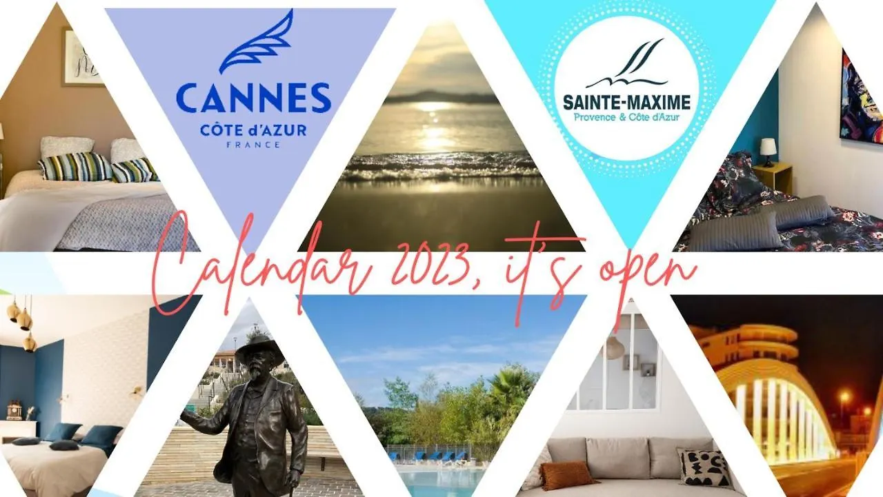 Appartements Mistretta 33 Bouddha Zen 34 Arts Appart 44 Ny City 0*, Sainte-Maxime France